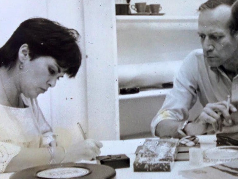 Gustavo Salmeron y Caridad Espinosa (CUQUI)